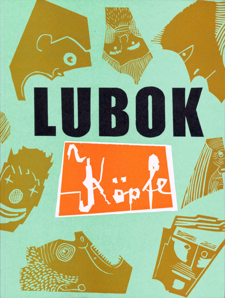 Lubok KOPFE Lubok Verlag アート本 Köpfe – Lubok