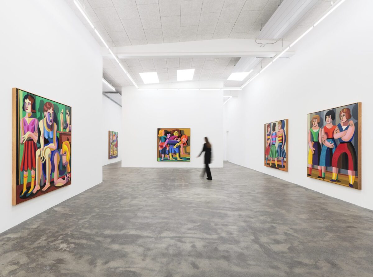 Ausstellung Christoph Ruckhäberle - Liebende Frauen – Lubok